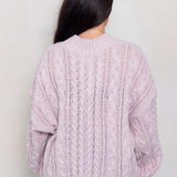 sal slouch knit - orchid