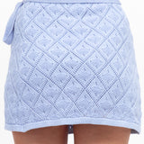 Knit Skirt - Blue