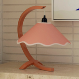 Kira Table Lamp - Coral / Cream