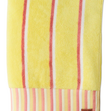 Pina Colada Stripe Terry Bath Sheet / Beach Towel