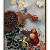 cat gerke shelfie art print apples and walnut