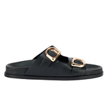 San Jose Footbed - Black/Gold