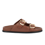 San Jose Footbed - Cocoa/Gold