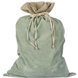 Light Green Velvet Sack