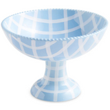 Blue Bird Tartan Fruit Bowl