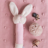 bella bunny rattle - pink