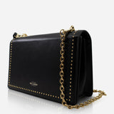 Flap Bag - Black/Gold