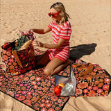 picnic mat flower power