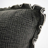 onda black 50 x 50 cm cushion