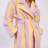 sundae stripes robe